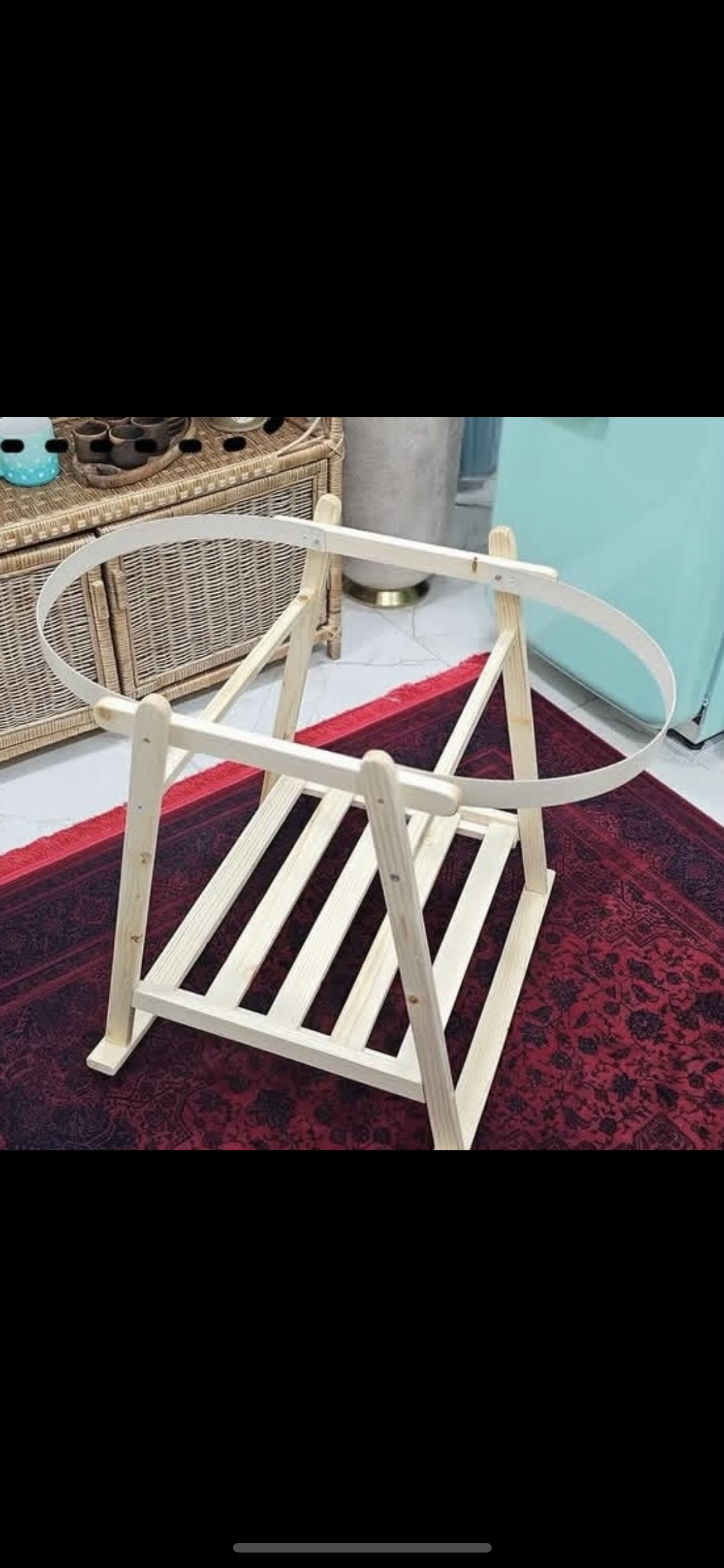 پایه چوبی کریر مدل پروانه ایی طبقه دار جنس روس